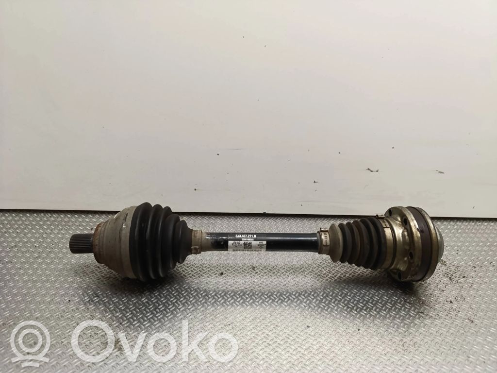 Półoś przednia   2K3407271B,0500198385,2K3407271BV,2K3407271BX,5N0407761FX,5N0407762F,5N0407762FX,5N0407763D,5N0498099A,5N0498099C,5N0498099CX,5N0498099D,5N0498099DX,5Q0407271AR,5Q0407271G,5Q0407272CG,5Q0407272F,5Q0407761DX,5Q0407762JX