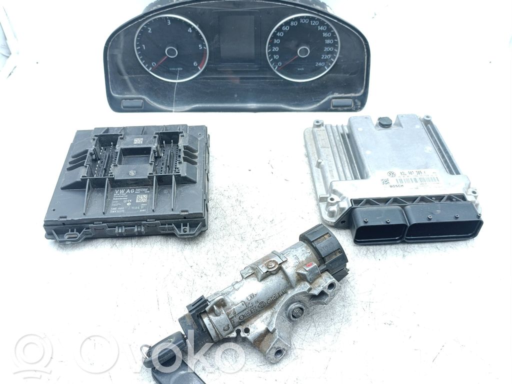 Komputer / Sterownik ECU i komplet kluczy   03L907309K,0281016272,7H0937086F,6R0905851B,ALA2C53387822