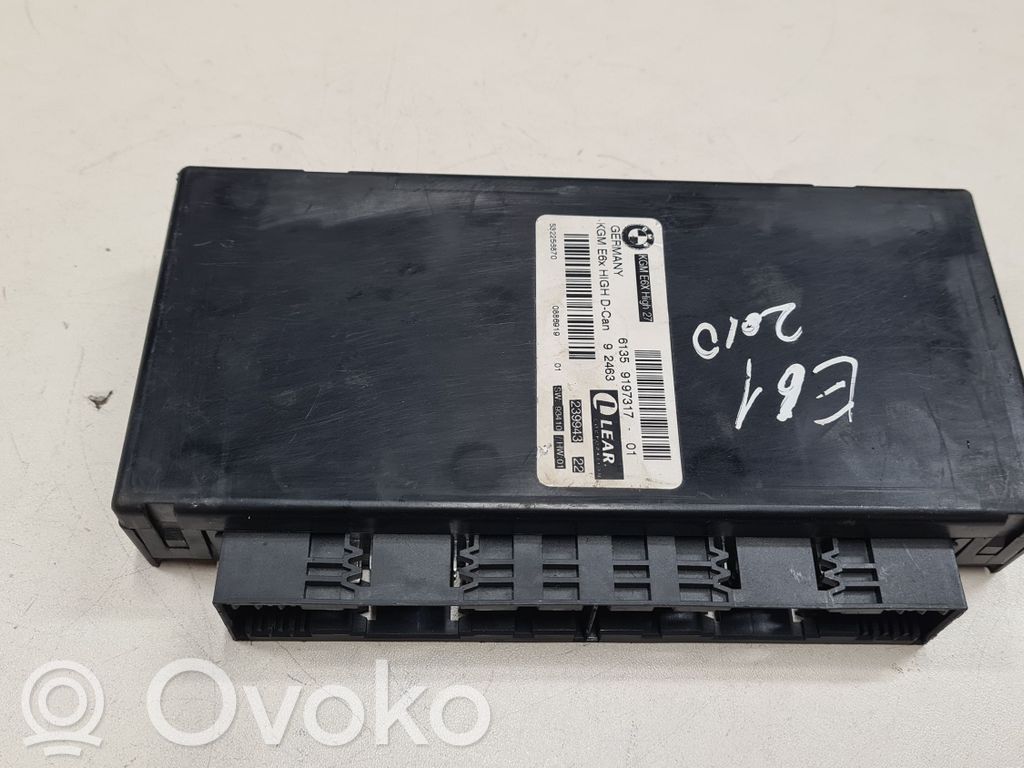 BMW 5 E60 E61 Komforto modulis 