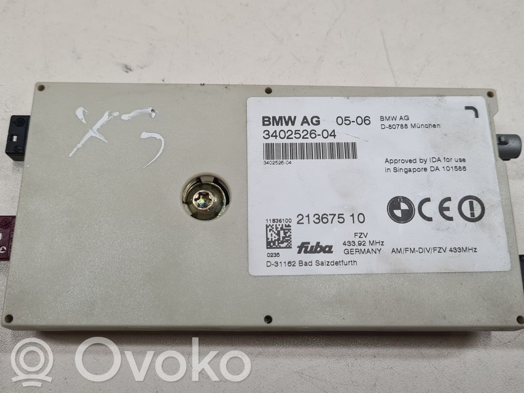 BMW X3 E83 Antenos stiprintuvas 