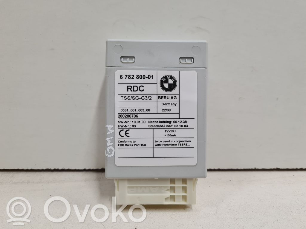 BMW 3 E92 E93 Unidad de control de la presión del neumático 