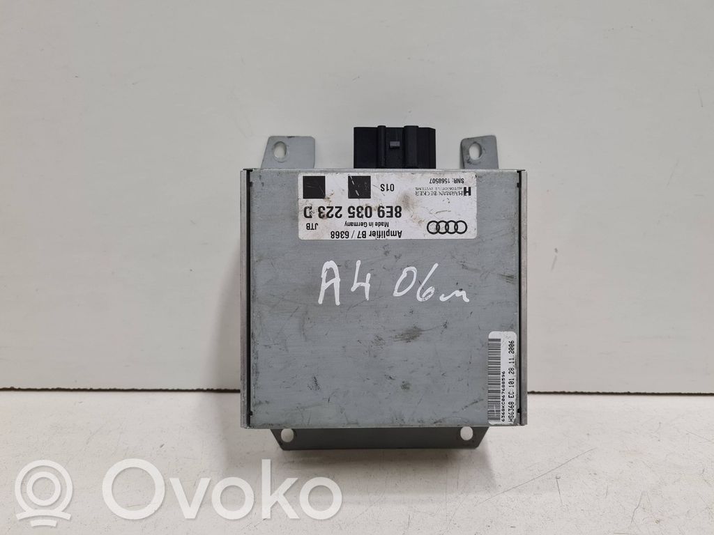 Audi A4 S4 B7 8E 8H Wzmacniacz audio 