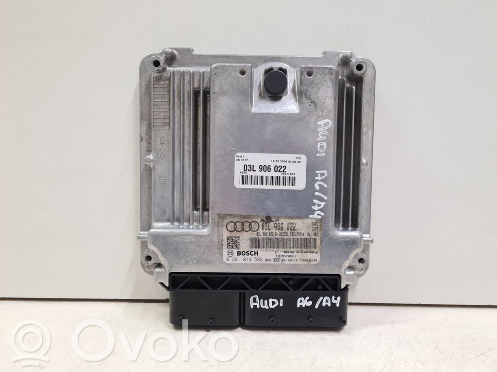 Audi A6 S6 C6 4F Engine control unit/module 