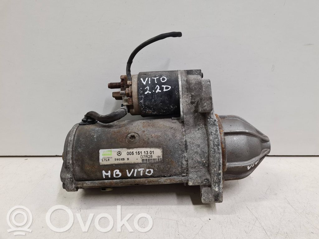 Mercedes-Benz Vito Viano W638 Motor de arranque 