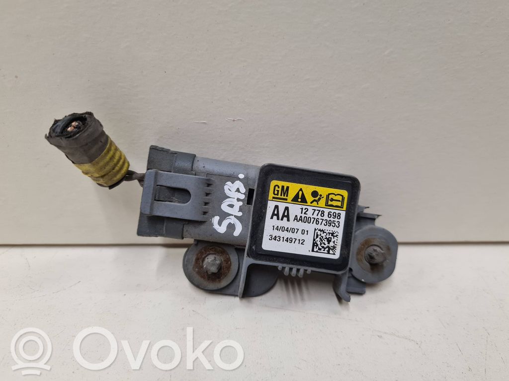 Saab 9-3 Ver2 Airbagsensor Crashsensor Drucksensor 