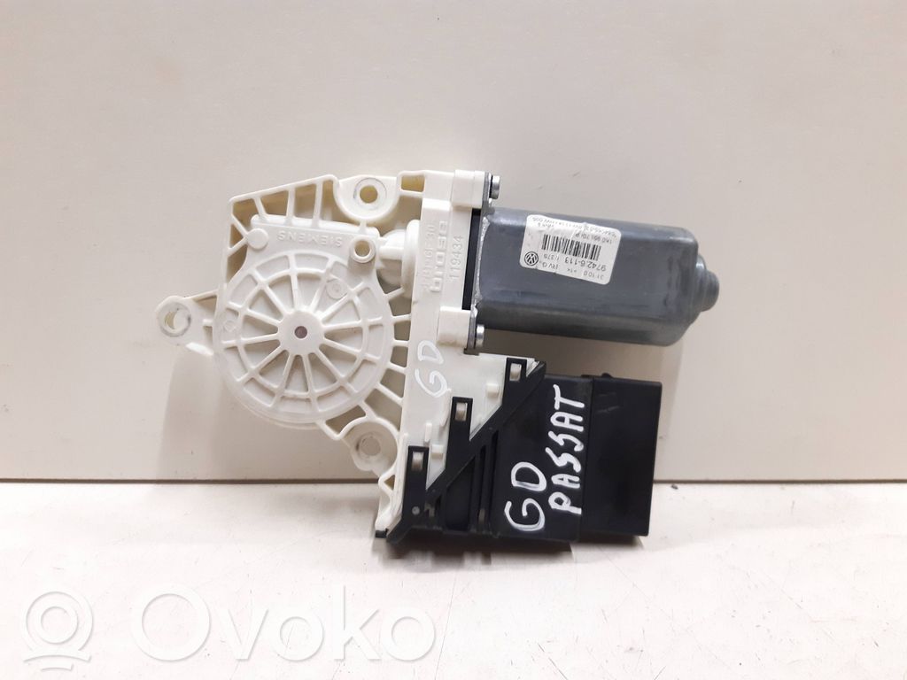Volkswagen PASSAT B6 Silniczek podnoszenia szyby drzwi tylnych 