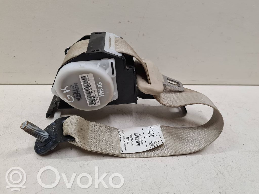 Opel Insignia A Cinturón trasero 