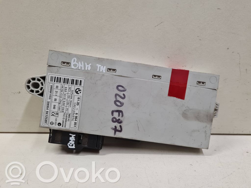 BMW 1 E81 E87 Kiti valdymo blokai/ moduliai 