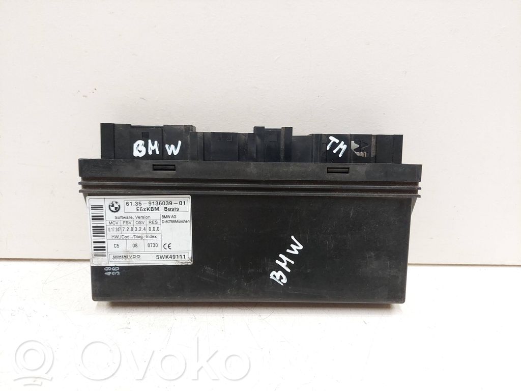 BMW 5 E60 E61 Comfort/convenience module 