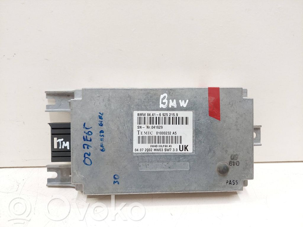 BMW 7 E65 E66 Voice control module 