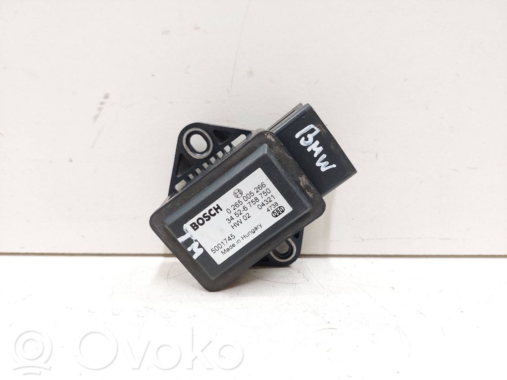 BMW 5 E60 E61 ESP acceleration yaw rate sensor 
