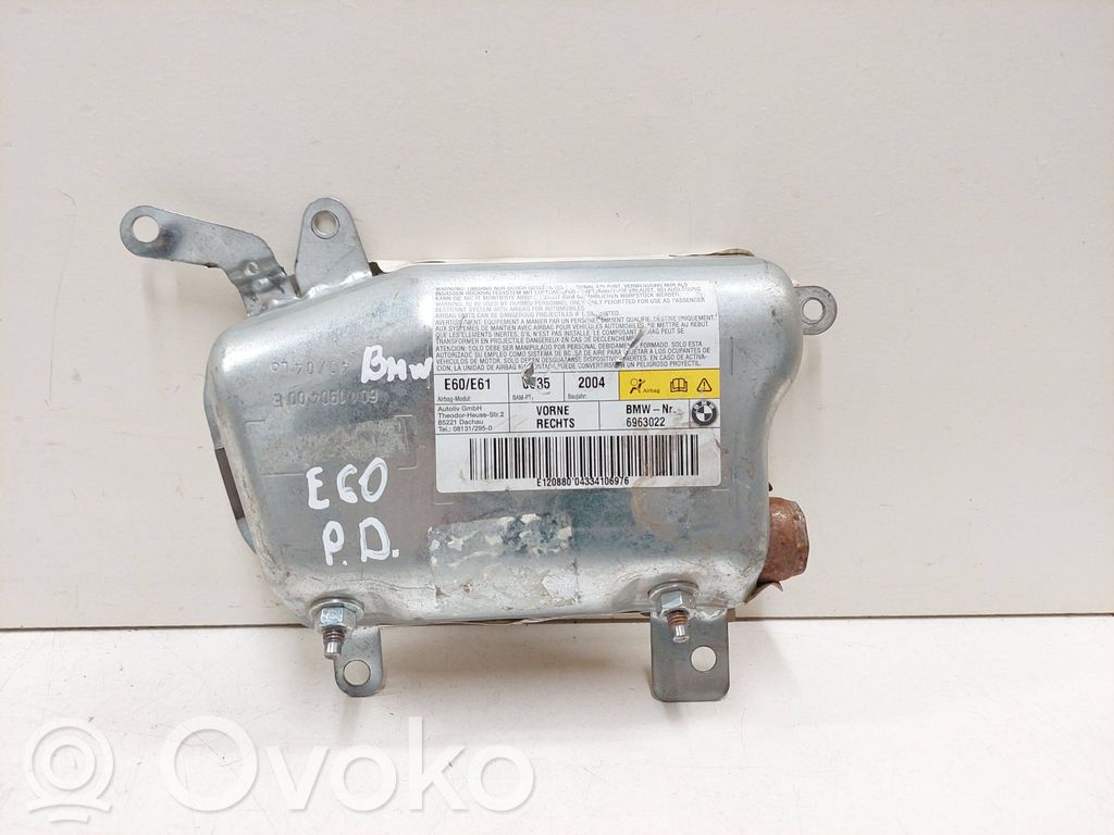 BMW 5 E60 E61 Front door airbag 