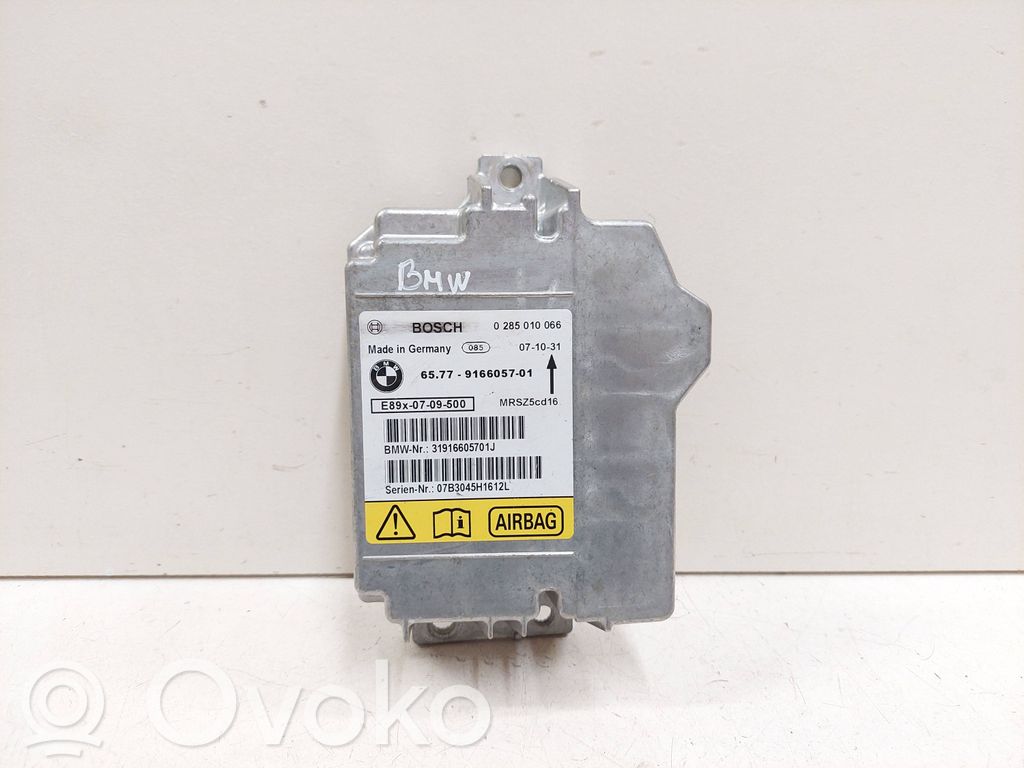Airbag control unit/module   6577916605701,9166057,31916605701J,E89X0709500
