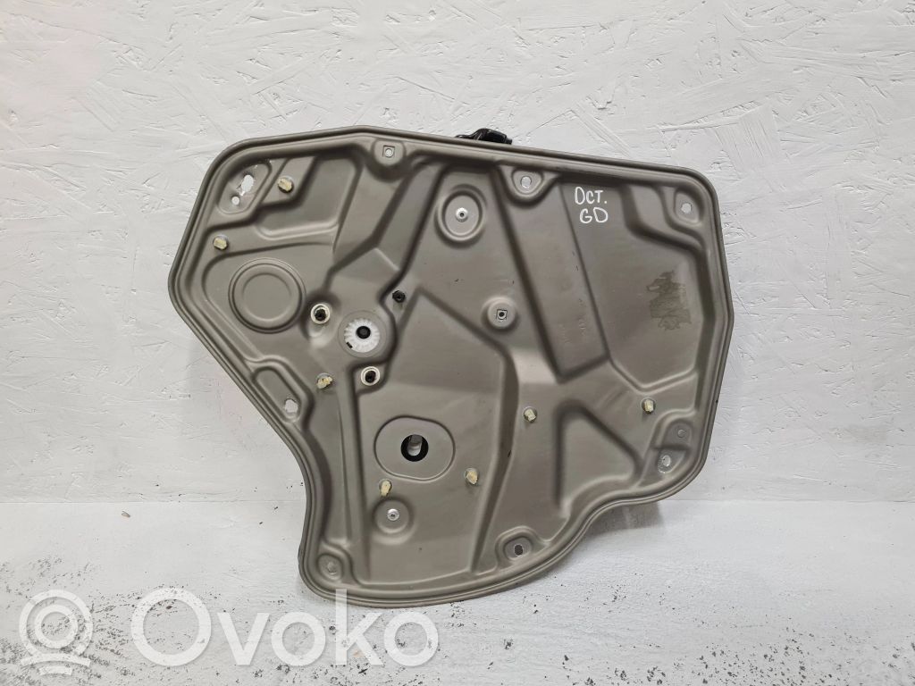 Skoda Octavia Mk2 (1Z) Mechanizm podnoszenia szyby tylnej bez silnika 