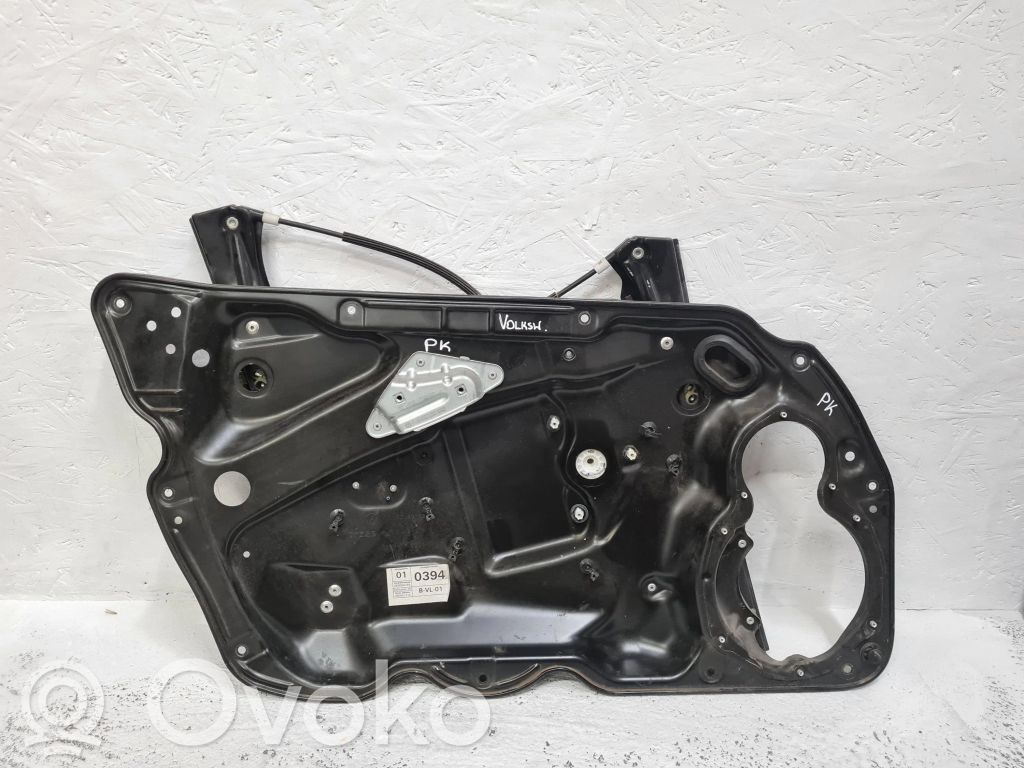 Volkswagen PASSAT B6 Mechanizm podnoszenia szyby przedniej bez silnika 