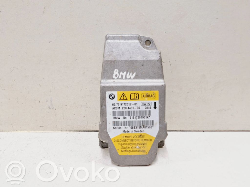 Airbag control unit/module   6577917201901,220443136,31917201901K,65779172019,9172019