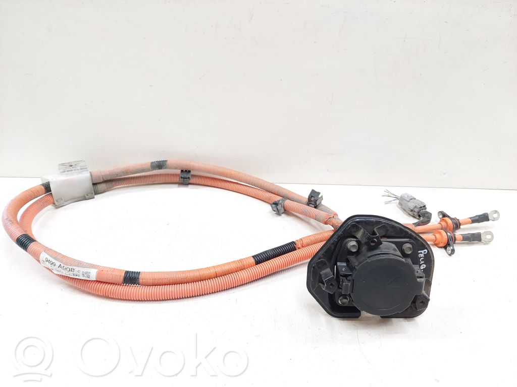 Peugeot iOn Electric car charge socket 