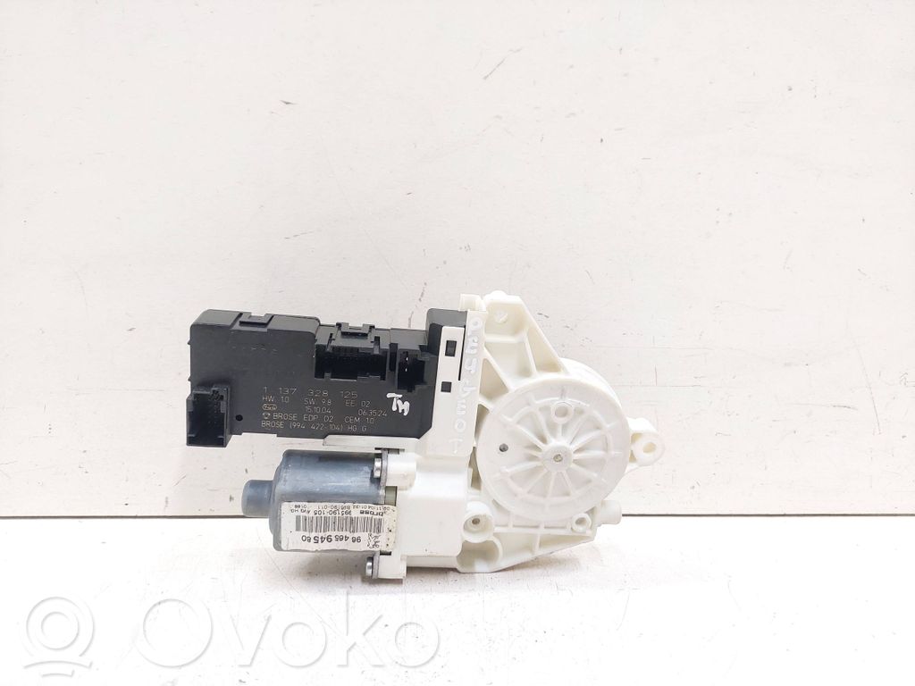 Peugeot 407 Silnik regulatora szyby drzwi przednich 