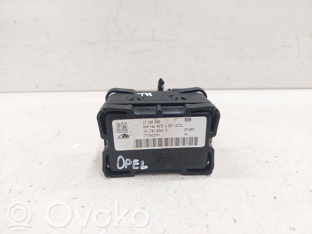 Opel Astra H ESP acceleration yaw rate sensor 