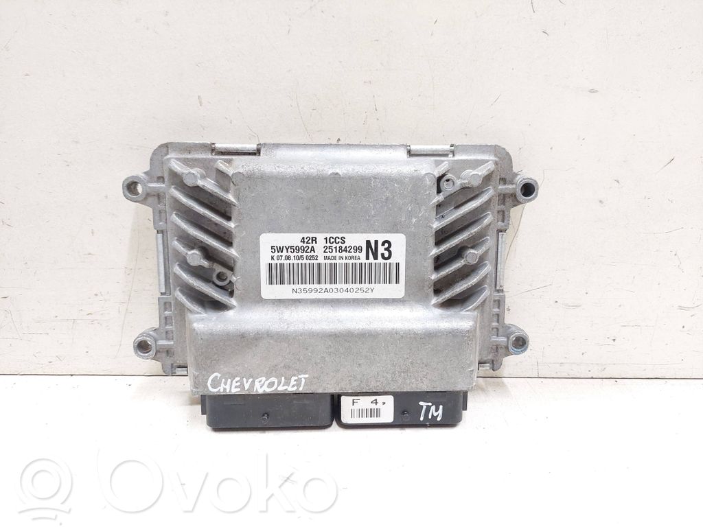 Chevrolet Aveo Engine control unit/module 
