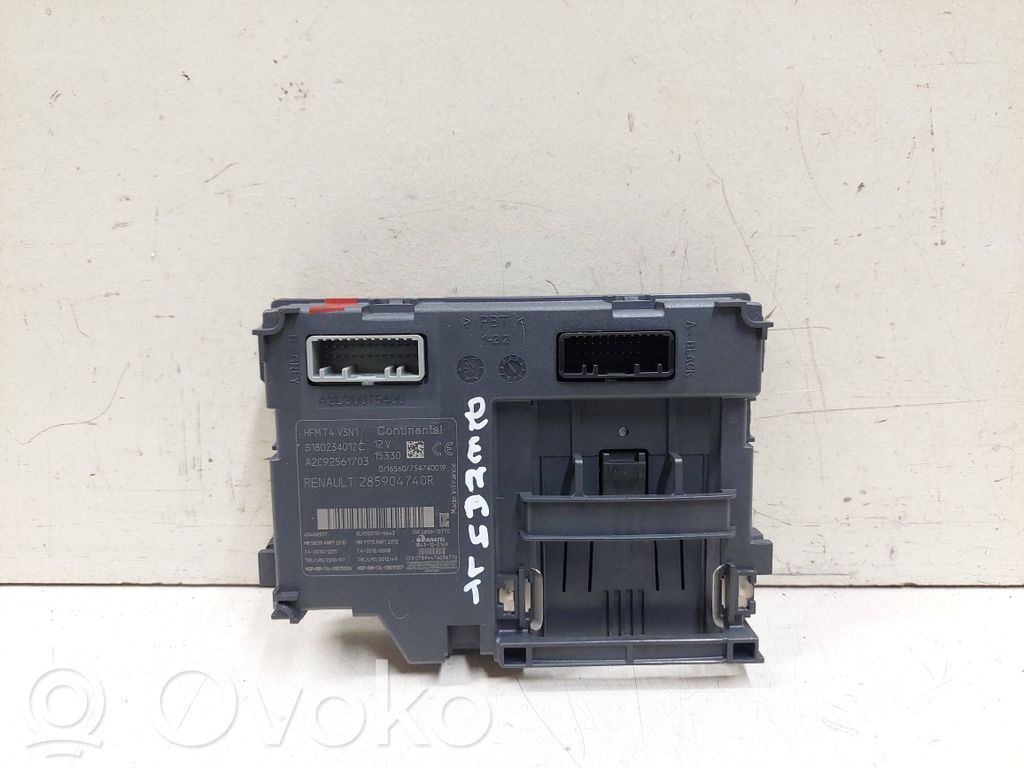 Renault Clio IV Ignition key card reader 