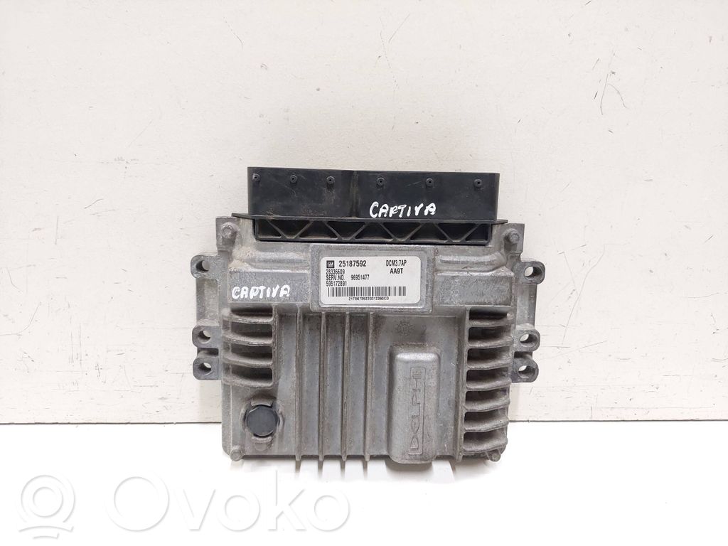 Chevrolet Captiva Engine control unit/module 