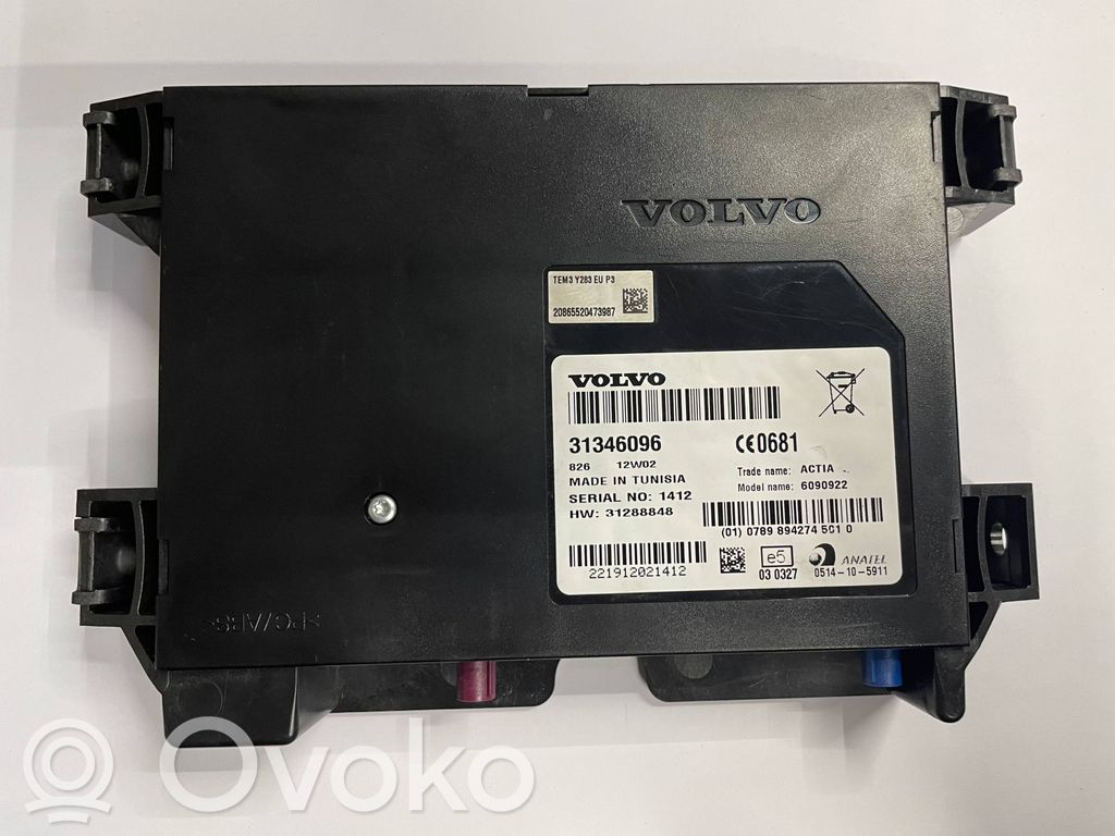 Volvo V70 Phone control unit/module 