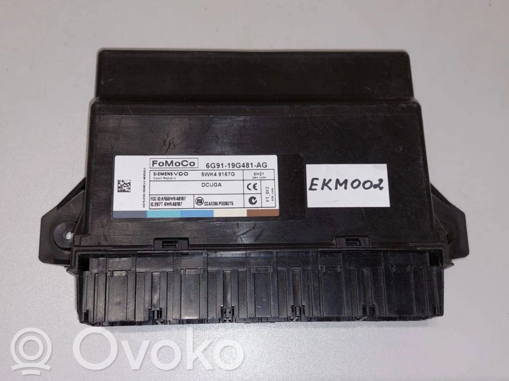 Volvo S80 Keyless (KESSY) go control unit/module 