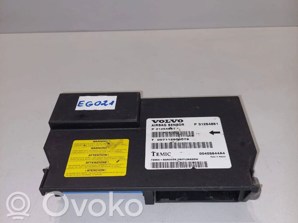Volvo S80 Airbag control unit/module 