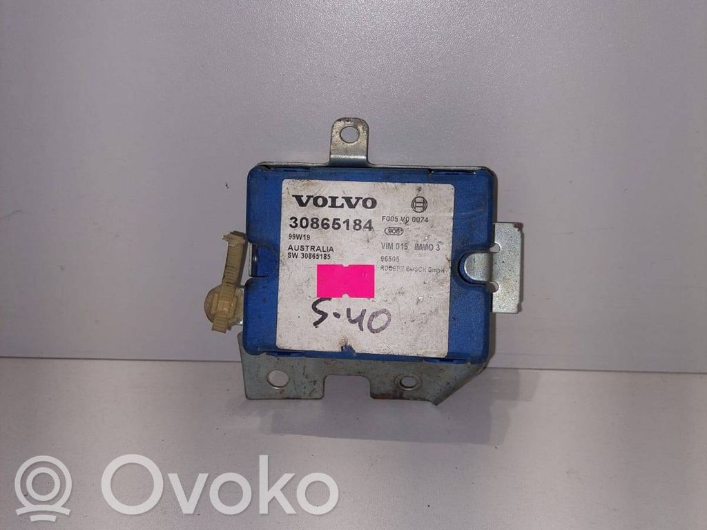 Volvo S40, V40 Immobilizer control unit/module 