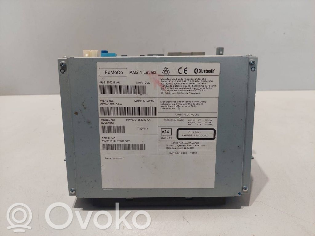 Volvo XC60 Panel / Radioodtwarzacz CD/DVD/GPS 