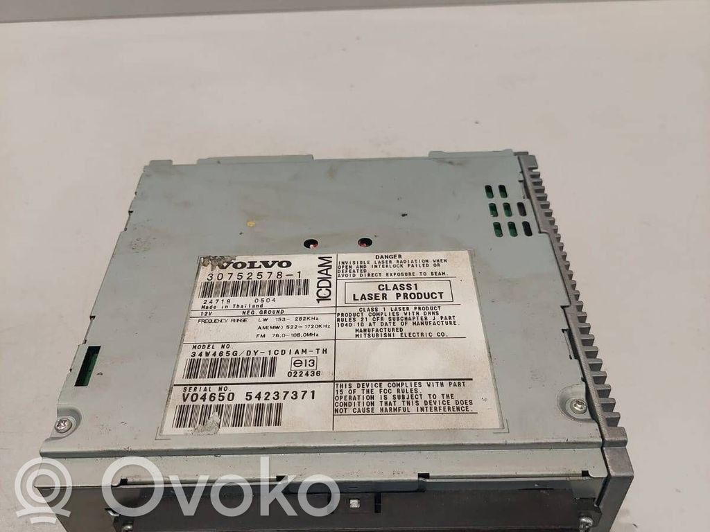Volvo V50 Radio/CD/DVD/GPS head unit 