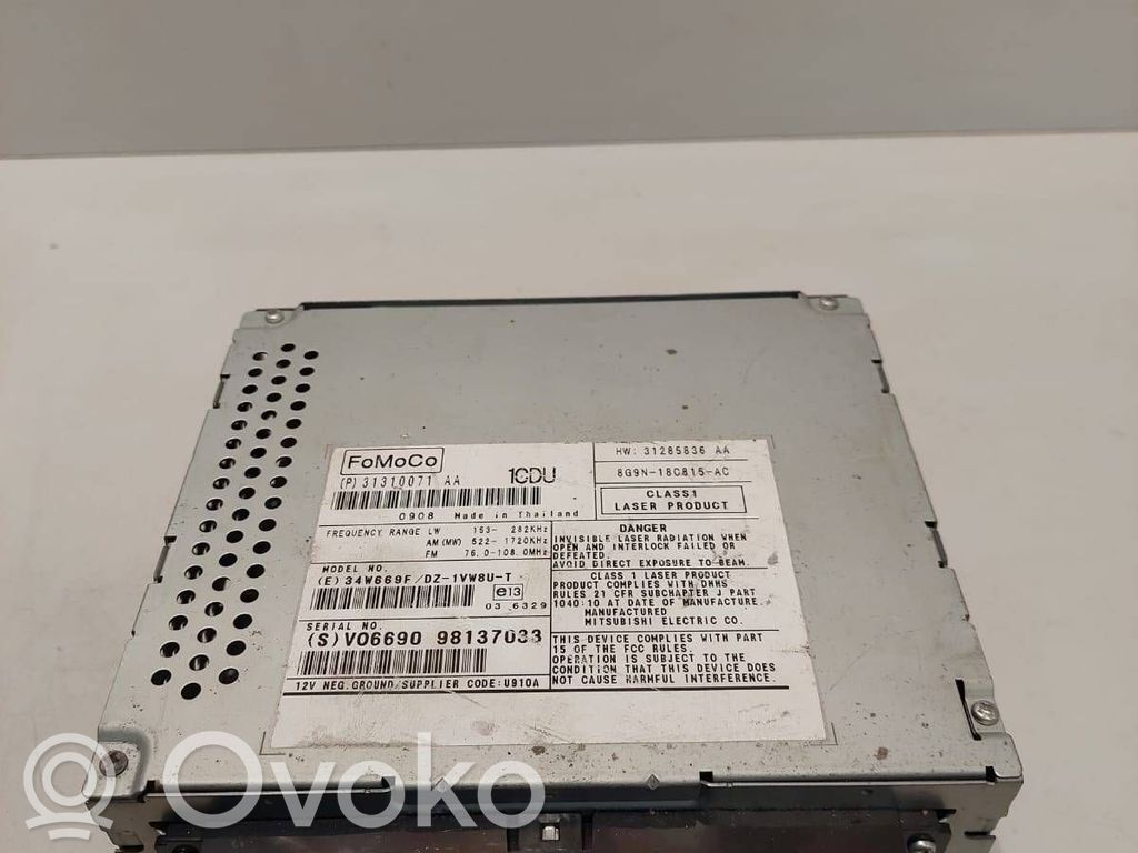 Volvo XC60 Radio / CD/DVD atskaņotājs / navigācija 