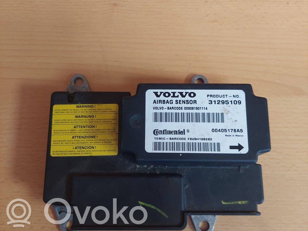 Volvo V50 Airbag control unit/module 