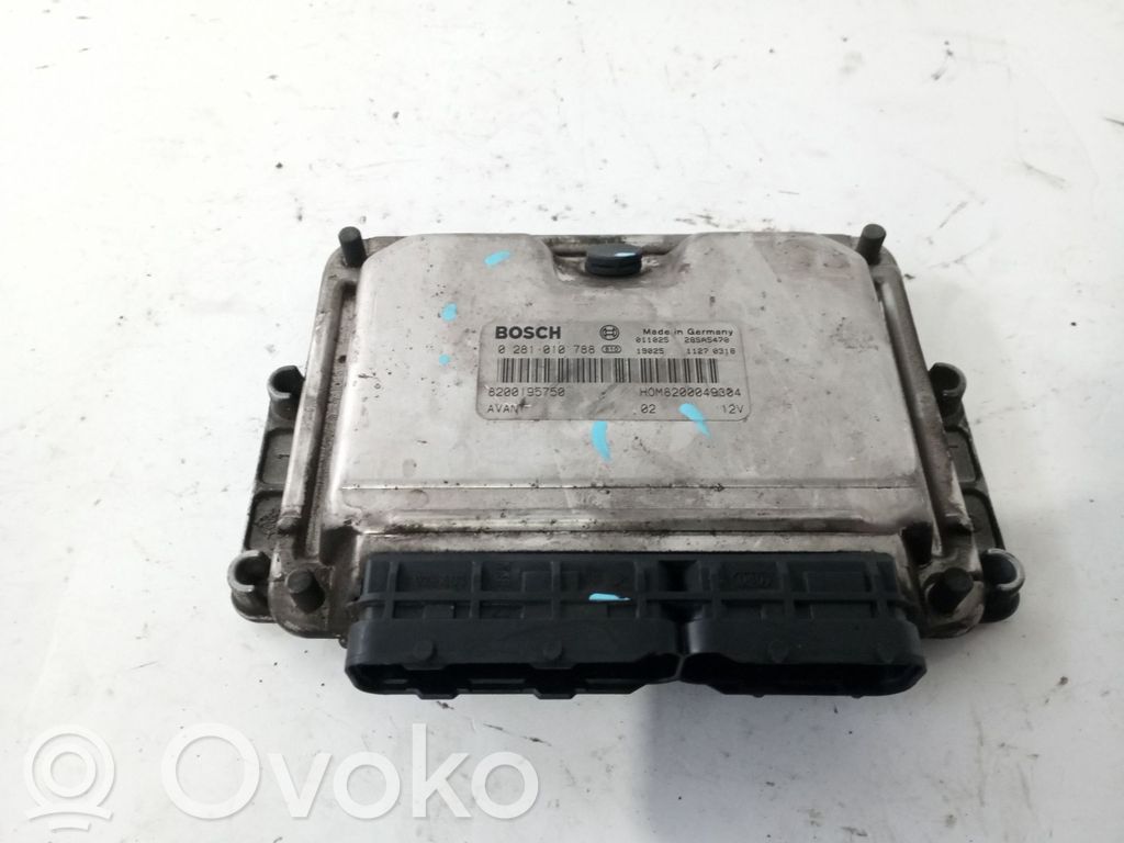 Renault Clio II Engine control unit/module 