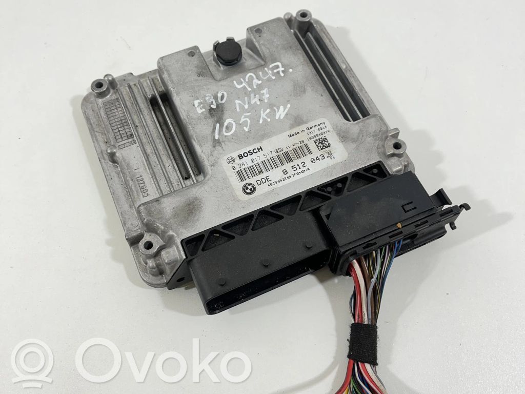 BMW 3 E90 E91 Engine control unit/module 