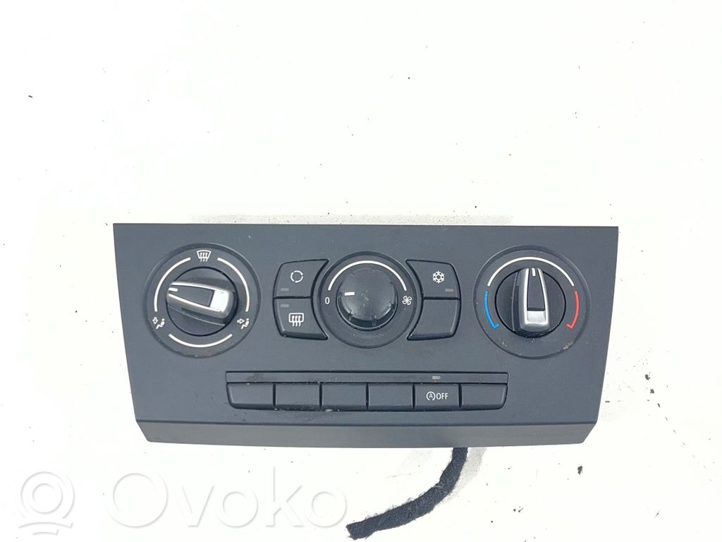 BMW 3 E90 E91 Climate control unit 