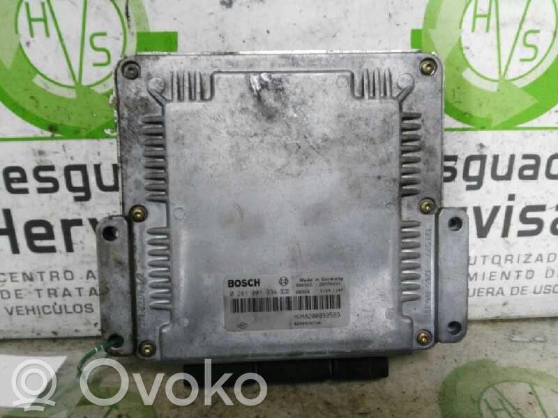 Engine control unit/module   0281001934,HOM8200039569,8200078730