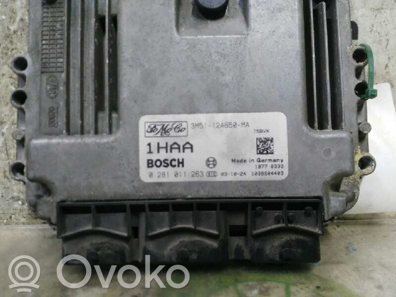 Unidad de control/módulo del motor   3M5112A650MA,0281011263