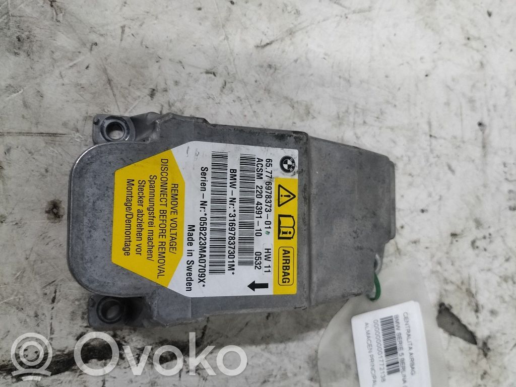 Unidad de control/módulo del Airbag   220439110