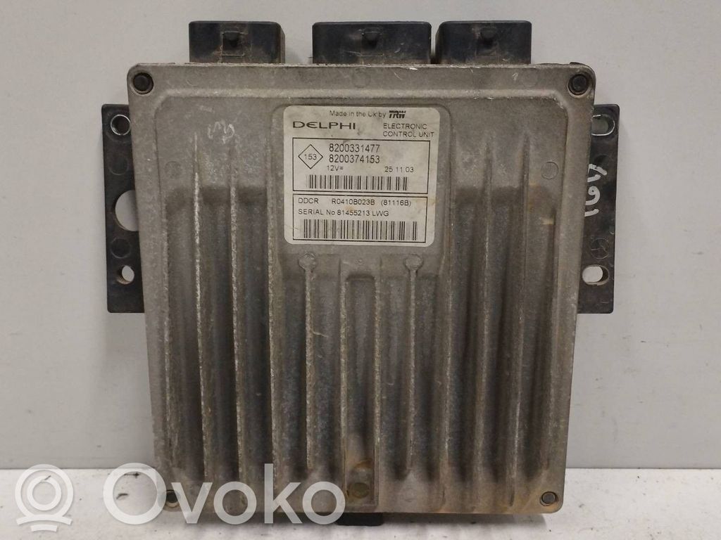 Renault Clio II Engine control unit/module 