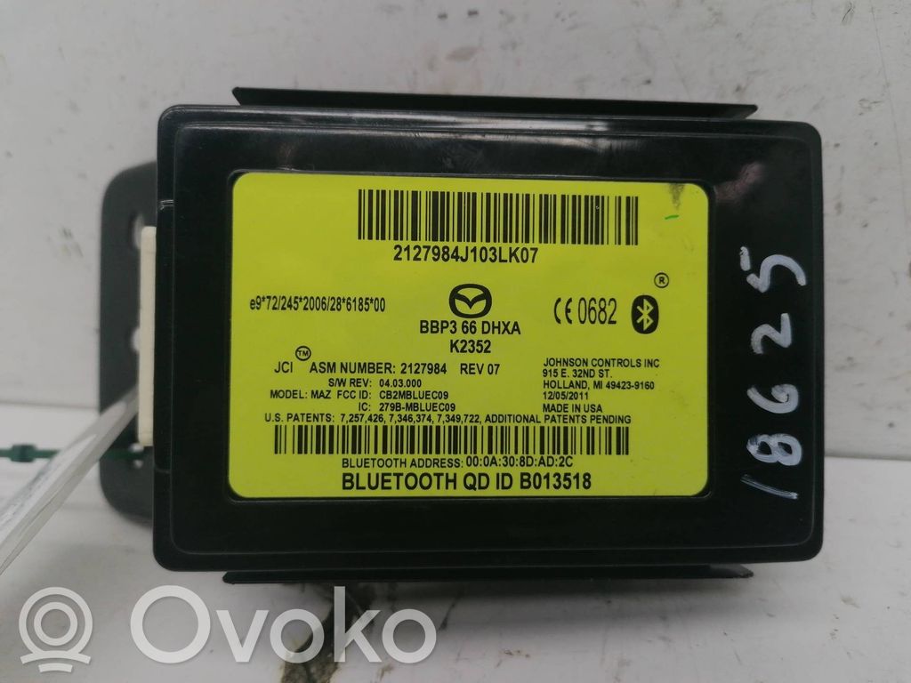 Mazda 3 Citu veidu vadības bloki / moduļi 