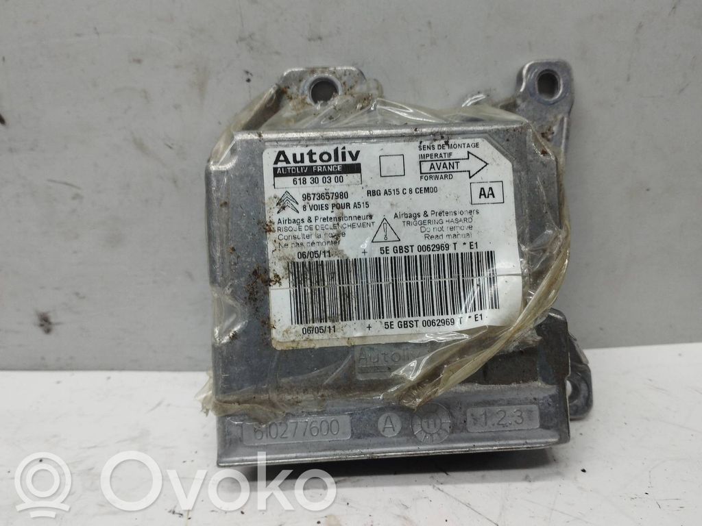Citroen C3 Unitate/modul de comandă airbaguri 