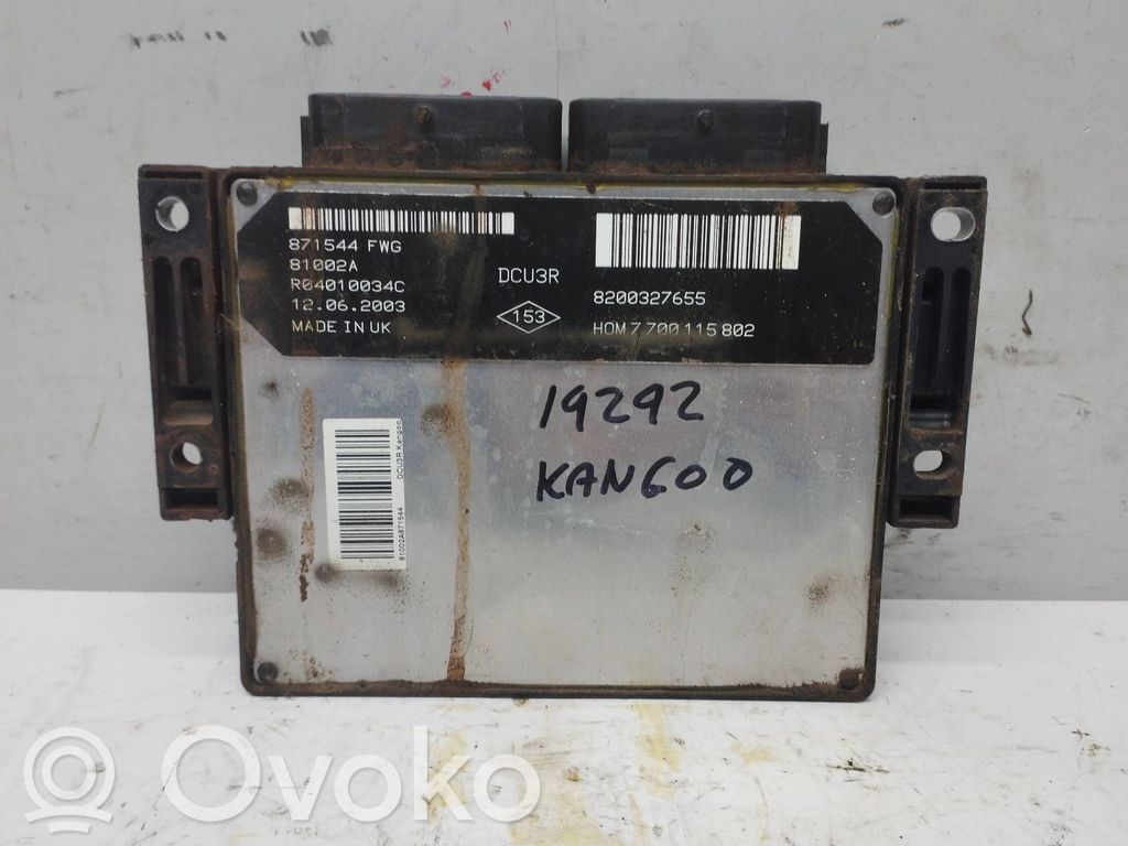Renault Kangoo I Engine control unit/module 