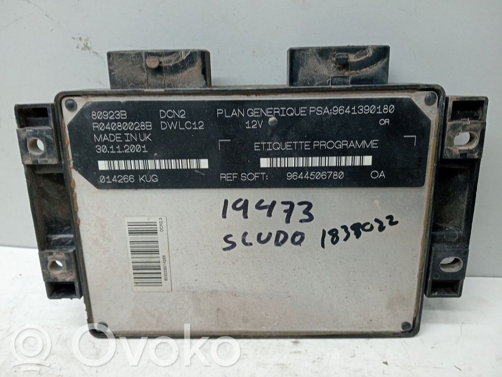 Engine control unit/module   9644506780