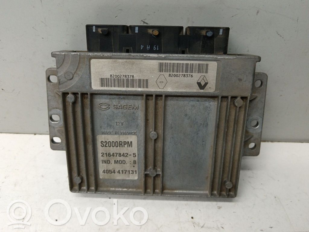 Renault Laguna II Variklio valdymo blokas 