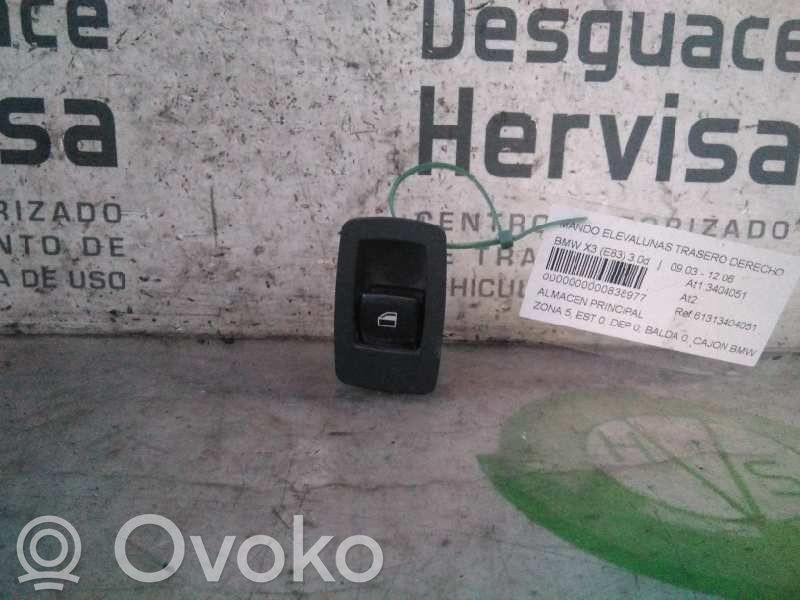 BMW X3 E83 Electric window control switch 