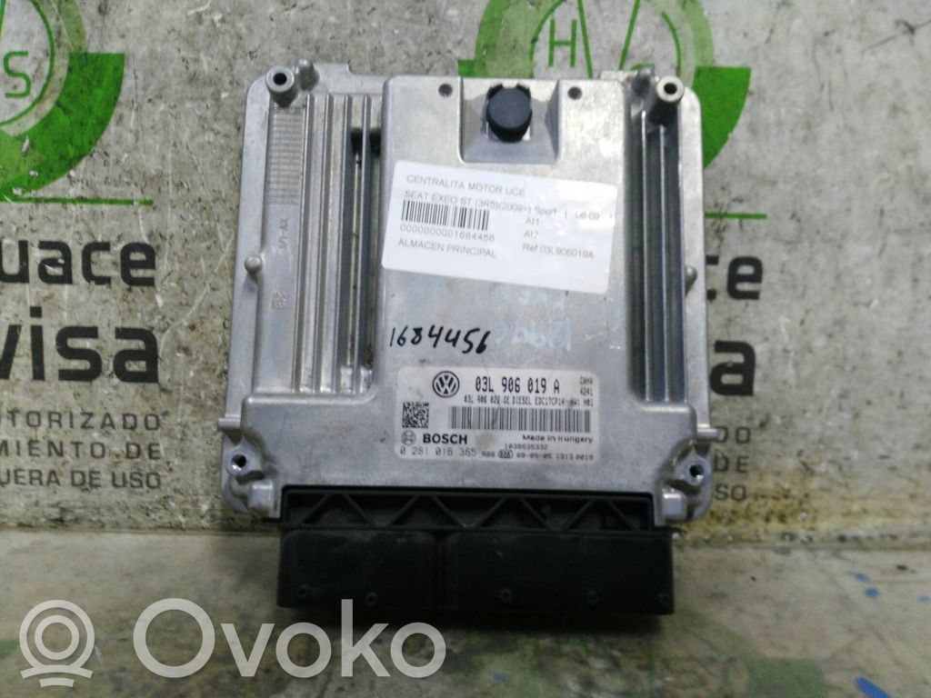 Unitate/modul de control motor   03L906019A