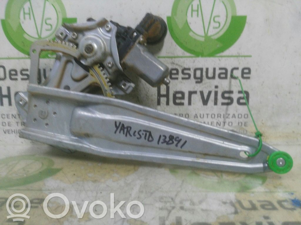 Toyota Yaris Macara geam ușă spate cu motor 