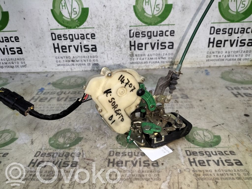 Cerradura de puerta delantera